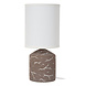 Lucide FRAN - Tafellamp - Ø 13 cm - 1xE14 - Taupe | Essential Lucide FRAN - Tafellamp - Ø 13 cm - 1xE14 - Taupe | Essential