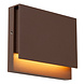 Lucide LOMAR - Wandlamp Binnen/Buiten - LED - 1x6W 2700K - IP54 - Roest bruin | Essential