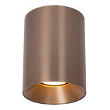 Lucide GERTI - Plafondspot - Ø 8 cm - 1xGU10 - Koffie | Essential