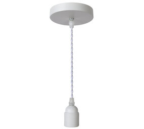 Lucide Private label ALINEA ARGUIN - Hanglamp - 1xE27 - Wit