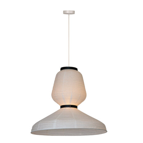 KEENU - Hanglamp - Ø 59 cm - 1xE27 - Wit | Essential