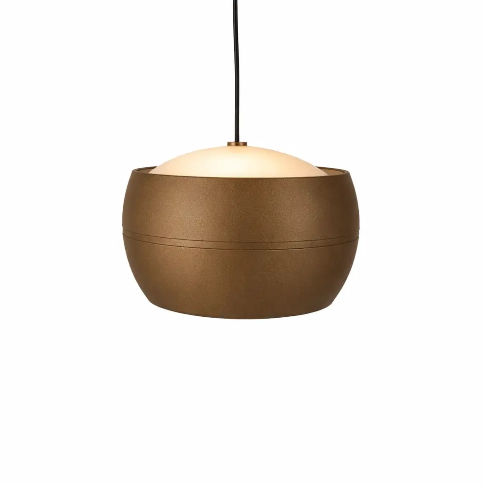 Freelight Hanglamp Cosmo 5 lichts L 120 cm comfortlift brons goud