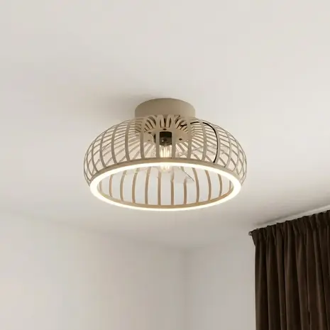 Eglo Plafondventilator Mogano Ø 43 cm beige