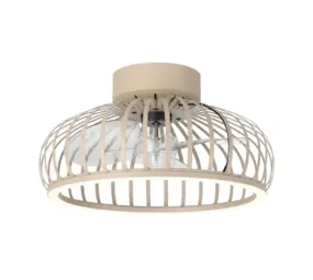 Eglo Plafondventilator Mogano Ø 43 cm beige