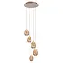Hanglamp Egg 5 lichts Ø 30 cm champagne