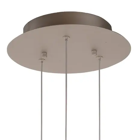 Highlight Hanglamp Egg 3 lichts Ø 25 cm champagne