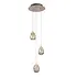 Hanglamp Egg 3 lichts Ø 25 cm champagne