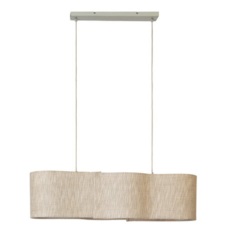 Lucide CHANTAL - Hanglamp - 4xE27 - Beige - Essential Lucide CHANTAL - Hanglamp - 4xE27 - Beige - Essential