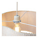 Lucide CHANTAL - Hanglamp - 1xE27 - Beige - Essential Lucide CHANTAL - Hanglamp - 1xE27 - Beige - Essential