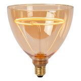 Lucide GO150 - Filament lamp - Ø 15 cm - LED Dimb. - E27 - 1x4W 2200K - Amber Lucide GO150 - Filament lamp - Ø 15 cm - LED Dimb. - E27 - 1x4W 2200K - Amber