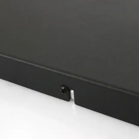 Ylumen Plafondplaat 140 x 25 cm - zonder gaten - zwart