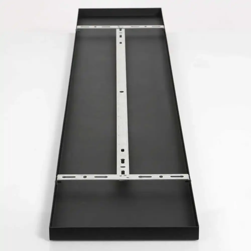 Ylumen Plafondplaat 140 x 25 cm - zonder gaten - zwart