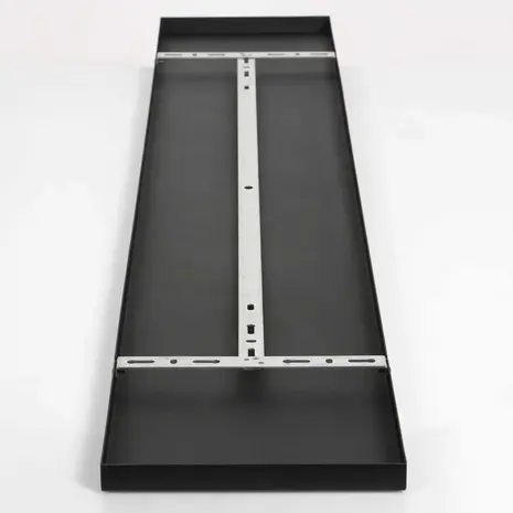 Ylumen Plafondplaat 140 x 25 cm - zonder gaten - zwart