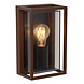 COZETTE - Wandlamp Binnen/Buiten - 1xE27 - IP65 - Roest bruin | Essential COZETTE - Wandlamp Binnen/Buiten - 1xE27 - IP65 - Roest bruin | Essential