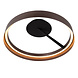 Lucide LEONARD - Plafonnière - Ø 54,5 cm - LED 3 StepDim - CCT - 1x35W 2200K/3000K - Koffie - Vibes Lucide LEONARD - Plafonnière - Ø 54,5 cm - LED 3 StepDim - CCT - 1x35W 2200K/3000K - Koffie - Vibes