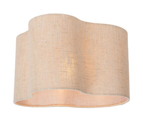 Lucide CHANTAL - Plafonnière - 1xE27 - Beige - Essential Lucide CHANTAL - Plafonnière - 1xE27 - Beige - Essential