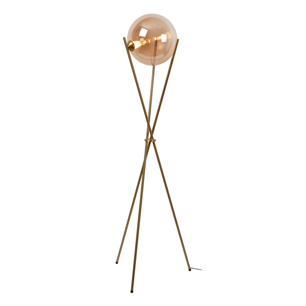 GISELA - Vloerlamp - Ø 56 cm - LED Dimb. - 1x12,2W 2300K - Met vervangbare LED-module - Amber | Premium