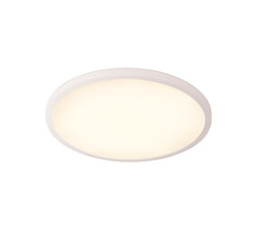 RINUS - Plafonnière Badkamer - Ø 40 cm - LED Dimb. - CCT - 1x24W 2700K/4000K - IP44 - Opaal | Essential