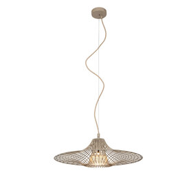 ELLIS - Hanglamp - Ø 50 cm - 1xE27 - Taupe | Essential ELLIS - Hanglamp - Ø 50 cm - 1xE27 - Taupe | Essential