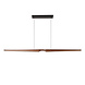 HALMSTAD - Hanglamp - LED Dimb. - CCT - 1x28W 2200K/4000K - Donkere Houtlook | Vibes