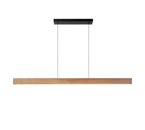 BANNISTER - Hanglamp - LED Dimb. - CCT - 1x24W 2200K/4000K - Lichte houtlook | Vibes BANNISTER - Hanglamp - LED Dimb. - CCT - 1x24W 2200K/4000K - Lichte houtlook | Vibes
