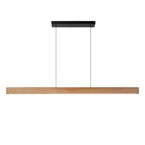 BANNISTER - Hanglamp - LED Dimb. - CCT - 1x24W 2200K/4000K - Lichte houtlook | Vibes BANNISTER - Hanglamp - LED Dimb. - CCT - 1x24W 2200K/4000K - Lichte houtlook | Vibes