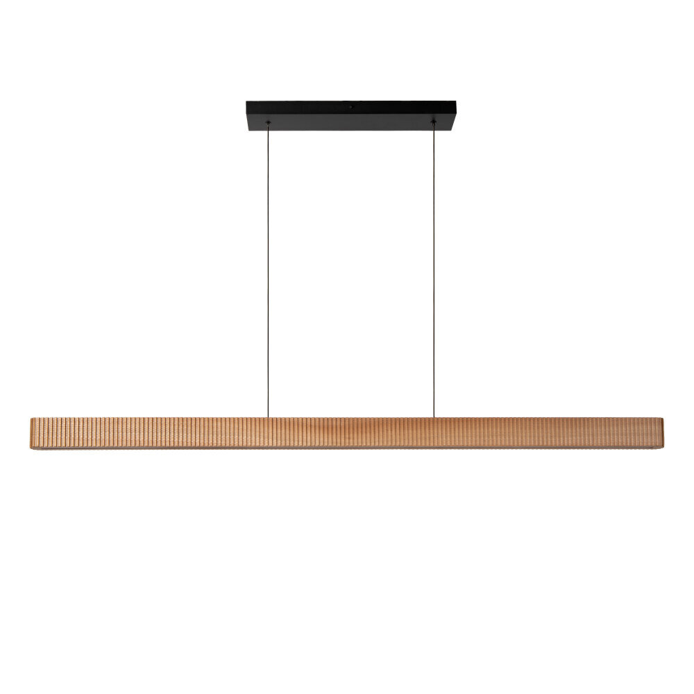 BANNISTER - Hanglamp - LED Dimb. - CCT - 1x24W 2200K/4000K - Lichte houtlook | Vibes BANNISTER - Hanglamp - LED Dimb. - CCT - 1x24W 2200K/4000K - Lichte houtlook | Vibes