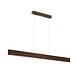 BANNISTER - Hanglamp - LED Dimb. - CCT - 1x24W 2200K/4000K - Donkere Houtlook | Vibes
