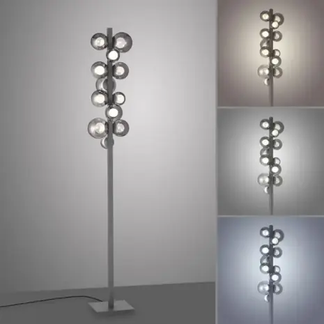 Neuhaus PURE Vloerlamp Popup H 160 cm donker grijs Neuhaus PURE Vloerlamp Popup H 160 cm donker grijs