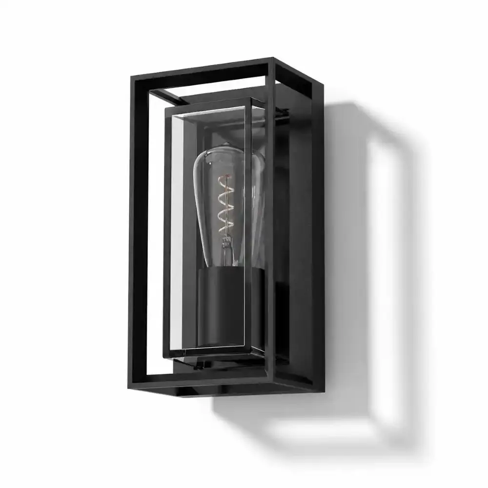 Artdelight Buitenlamp Leeds H 26 cm zwart