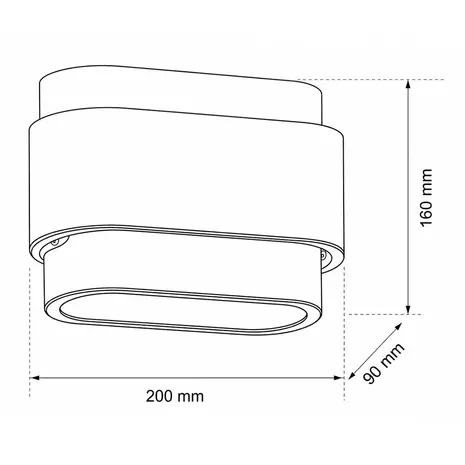 Artdelight Wandlamp Metz L 20 cm gips wit Artdelight Wandlamp Metz L 20 cm gips wit