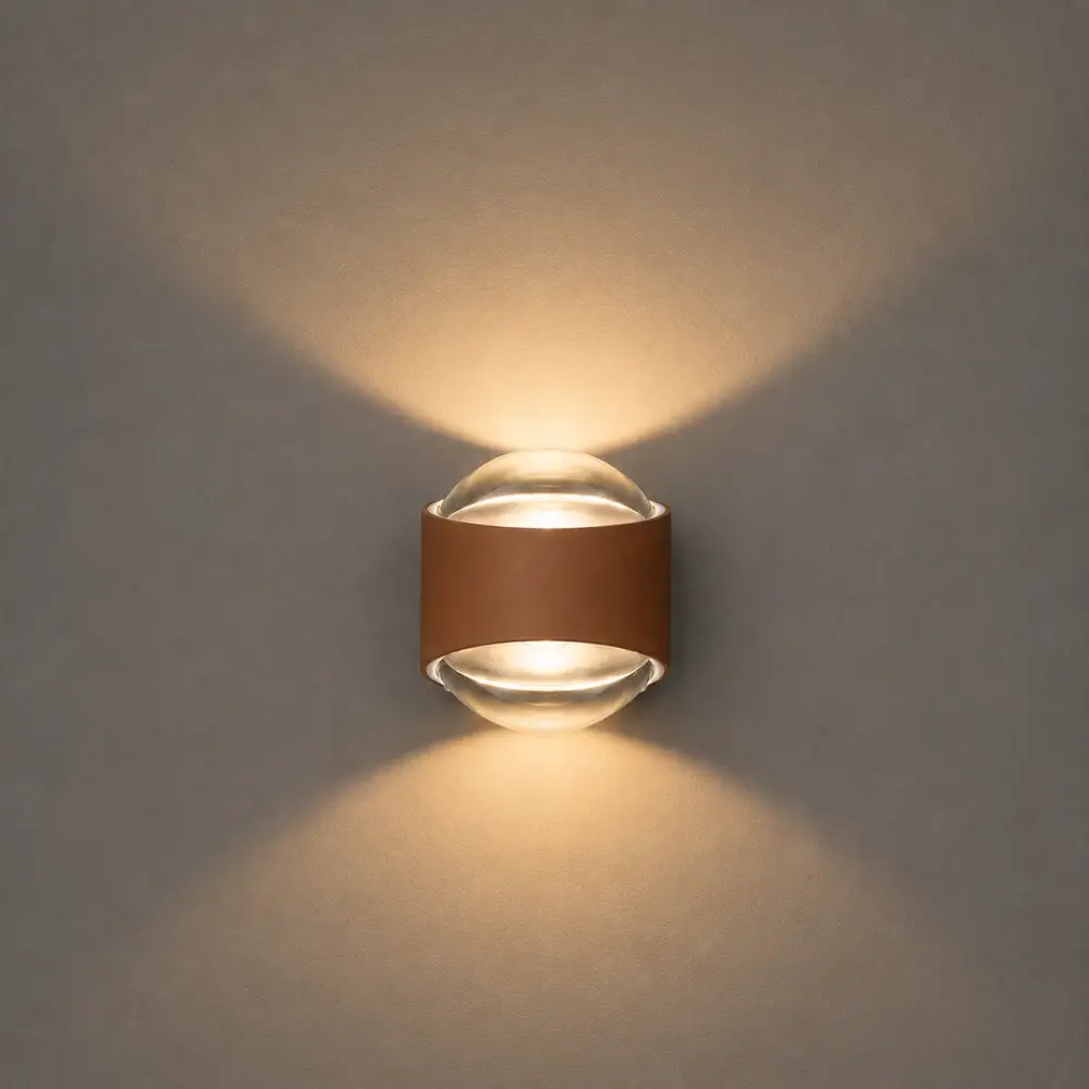 Artdelight Buitenlamp London H 12 cm roest bruin Artdelight Buitenlamp London H 12 cm roest bruin
