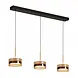 Highlight Hanglamp Enzo 3 lichts L 95 cm zwart Highlight Hanglamp Enzo 3 lichts L 95 cm zwart