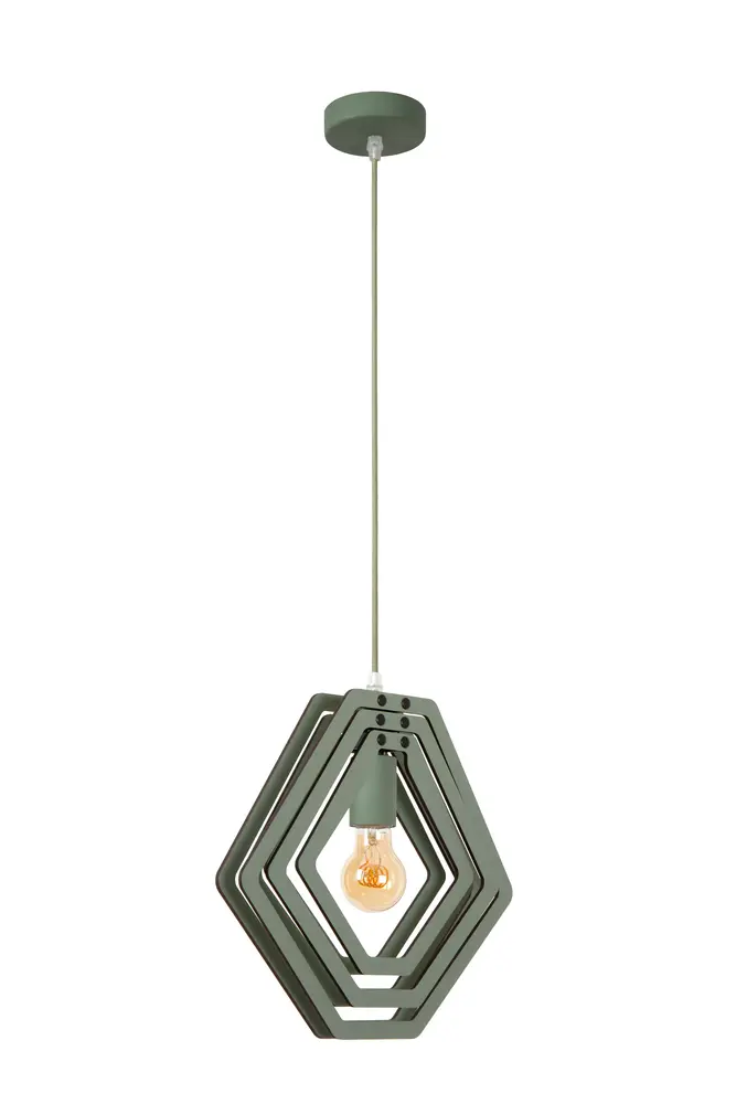Lucide MAURO - Hanglamp Kinderkamer - 1xE27 - Groen Lucide MAURO - Hanglamp Kinderkamer - 1xE27 - Groen