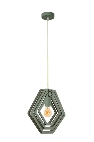 Lucide MAURO - Hanglamp Kinderkamer - 1xE27 - Groen Lucide MAURO - Hanglamp Kinderkamer - 1xE27 - Groen