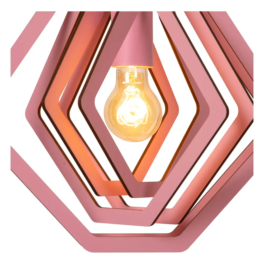 Lucide MAURO - Hanglamp Kinderkamer - 1xE27 - Roze Lucide MAURO - Hanglamp Kinderkamer - 1xE27 - Roze