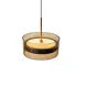 Highlight Hanglamp Mini Enzo 5 lichts L 120 cm zwart