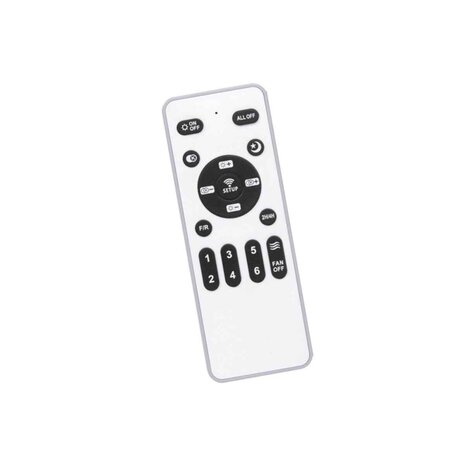 CristalRecord Plafondventilator Bryan Ø 92 cm hout zwart