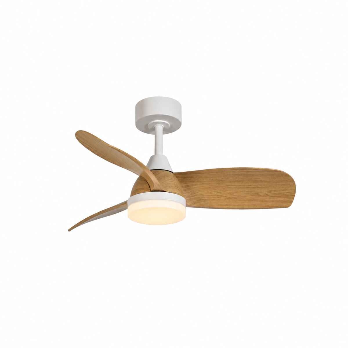 CristalRecord Plafondventilator Bryan Ø 92 cm hout wit