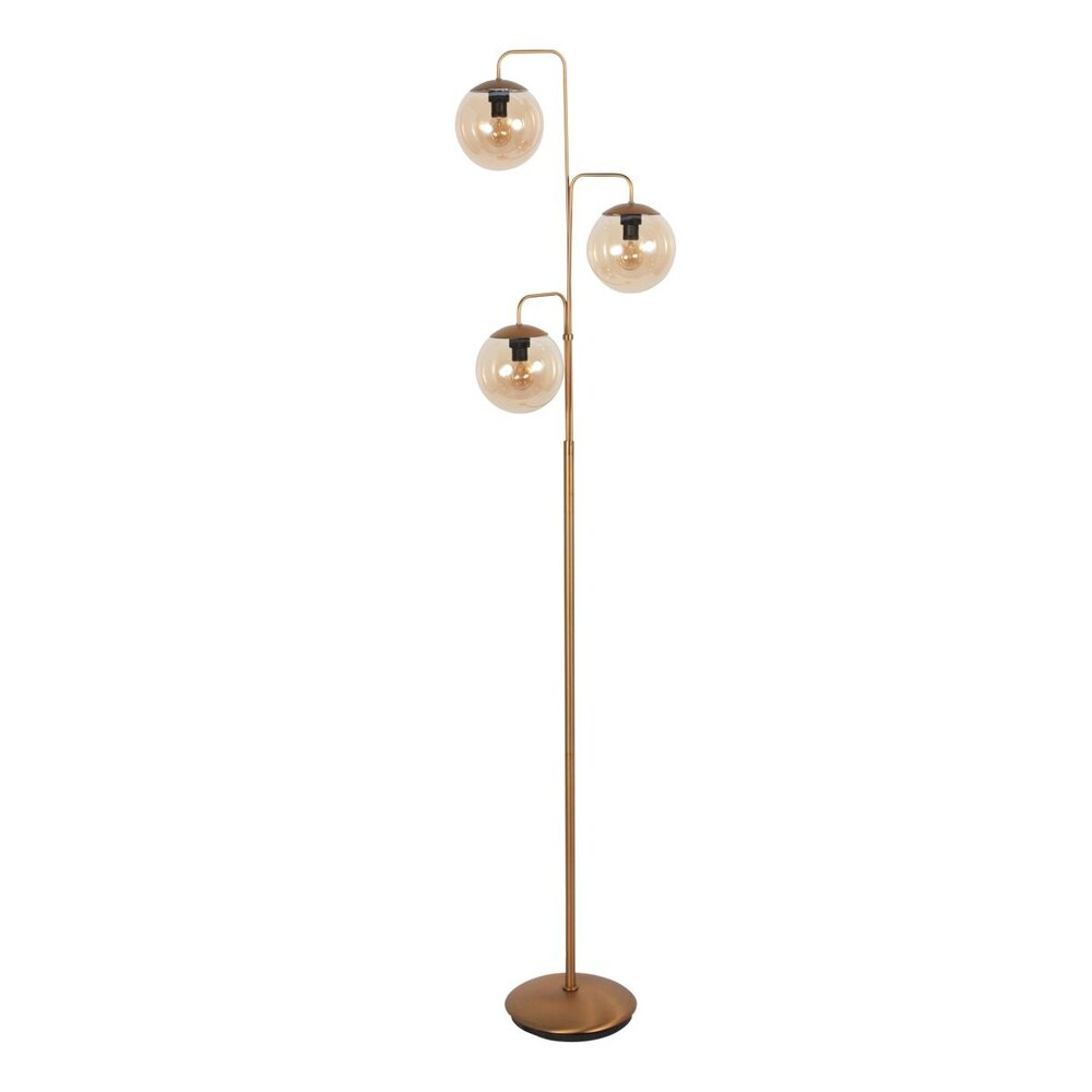 Steinhauer Vloerlamp Bollique 3 lichts H 172 cm brons