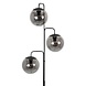 Steinhauer Vloerlamp Bollique 3 lichts H 172 cm zwart