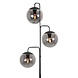Steinhauer Vloerlamp Bollique 3 lichts H 172 cm zwart