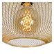 Lucide MESH - Plafonnière - Ø 45 cm - 1xE27 - Mat Goud / Messing Lucide MESH - Plafonnière - Ø 45 cm - 1xE27 - Mat Goud / Messing