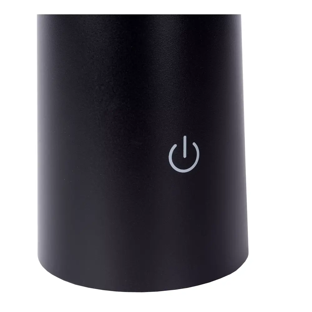 Lucide JIVE - Oplaadbare Tafellamp Binnen/Buiten - Accu/Batterij - Ø 13,7 cm - LED Dimb. - CCT - 1x3W 2800K/6500K - IP44 - Zwart Lucide JIVE - Oplaadbare Tafellamp Binnen/Buiten - Accu/Batterij - Ø 13,7 cm - LED Dimb. - CCT - 1x3W 2800K/6500K - IP44 - Zwart