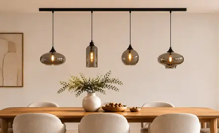 Meerdere hanglampen aan één lichtpunt? Dit is de mooiste oplossing
