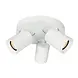 Artdelight Spot Megano 3 lichts Ø 22 cm wit Artdelight Spot Megano 3 lichts Ø 22 cm wit