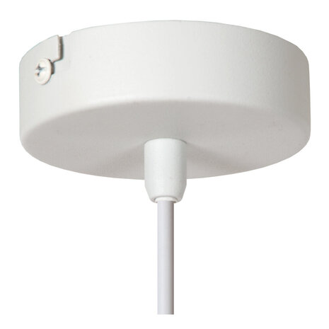 LA VAGUE - Hanglamp - Ø 40 cm - 1xE27 - Wit - Essential LA VAGUE - Hanglamp - Ø 40 cm - 1xE27 - Wit - Essential