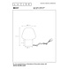 BECKY - Tafellamp - Ø 20 cm - 1xE27 - Fumé BECKY - Tafellamp - Ø 20 cm - 1xE27 - Fumé