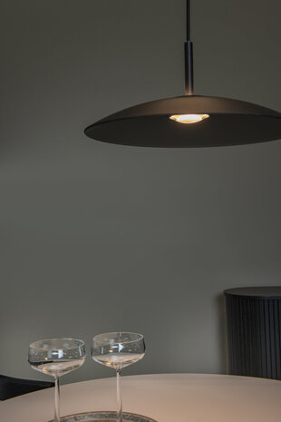 Lucide MENGA - Hanglamp - Ø 40 cm - LED Dimb. - 1x11W 2700K - Fumé - Premium Lucide MENGA - Hanglamp - Ø 40 cm - LED Dimb. - 1x11W 2700K - Fumé - Premium