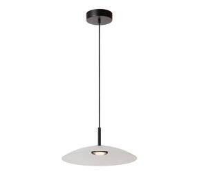 Lucide MENGA - Hanglamp - Ø 40 cm - LED Dimb. - 1x11W 2700K - Opaal - Premium